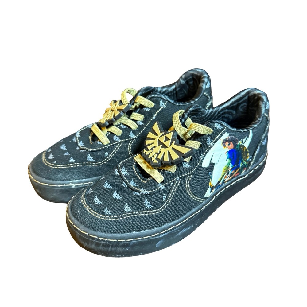 Ground Up Nintendo Legend of Zelda Link Breath of the Wild Kids Shoes Size 13